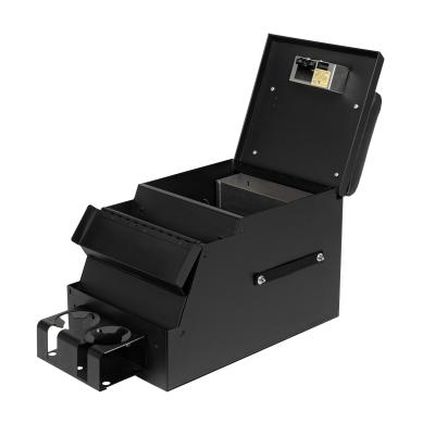 Deluxe Stereo Center Console Universal 12 1/2 Inch Wide Black Tuffy Security Products