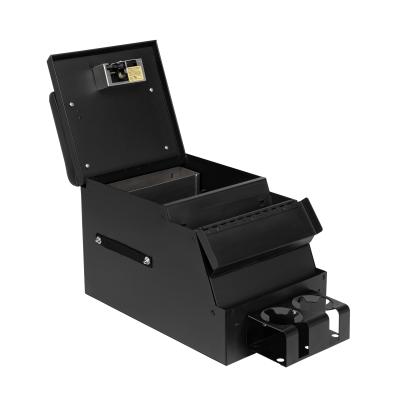 Deluxe Stereo Center Console Universal 12 1/2 Inch Wide Black Tuffy Security Products