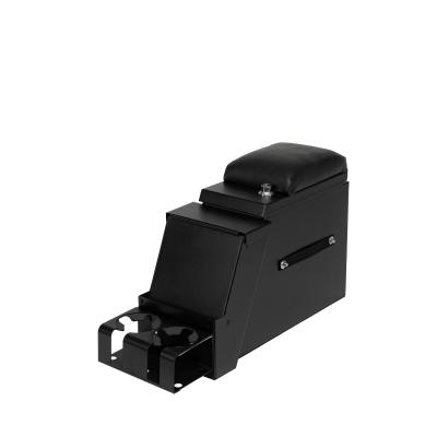 Deluxe Stereo Center Console Universal 6 1/2 Inch Wide Black Tuffy Security Products