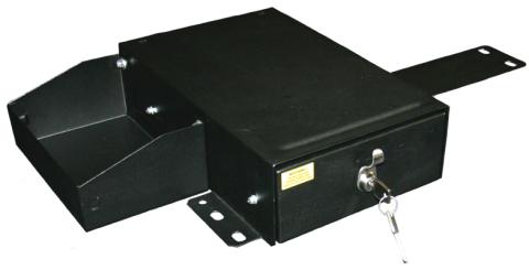 Front Passenger Side Underseat Drawer - 66-77 Bronco Black Tuffy Security Products