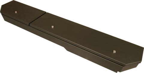 Rear Underseat Lockbox - 03-16 F-250/350/450/550 Super Duty w/ Crew Cab Requires Removal of Factory Underseat Trays/Boxes Black Tuffy Security Products
