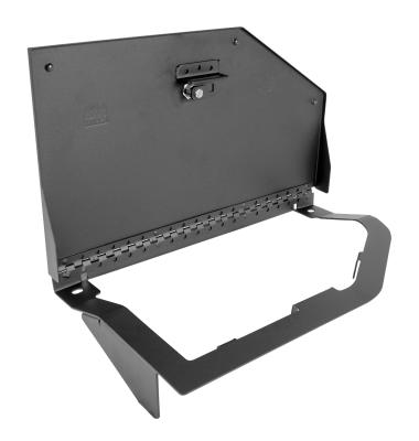 Rear Underseat Locking Lid 09-10 Ram 1500 11-22 1500 19 1500 Classic 10-22 2500/3500  Extended Crew Cab Black Tuffy Security Products