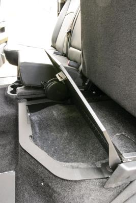 Rear Underseat Locking Lid 09-10 Ram 1500 11-22 1500 19 1500 Classic 10-22 2500/3500  Extended Crew Cab Black Tuffy Security Products