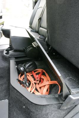 Rear Underseat Locking Lid 09-10 Ram 1500 11-22 1500 19 1500 Classic 10-22 2500/3500  Extended Crew Cab Black Tuffy Security Products