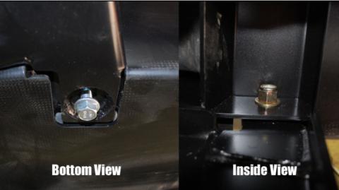 Jeep Wrangler Gas Tank Skid Plate Only 2007-2018 JK 4 Door Only Clayton Off Road