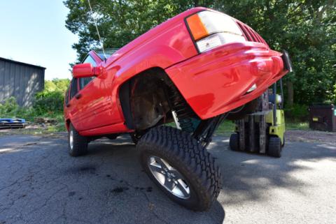 Jeep Grand Cherokee Pro Series 3 Link Front Long Arm Upgrade Kit 93-98 ZJ Clayton Off Road