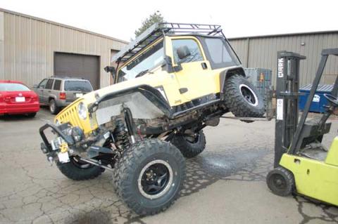 Jeep Wrangler Pro Series Rear Long Arm Upgrade Kit 97-06 TJ Clayton Off Road