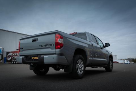 Cat-Back Exhaust System 14-21 Split Side Dual Exit 2.5 in Intermediate And 3 in Tail Pipe Race Pro Mufflers/Hardware Incl Tip Incl Pypes Exhaust