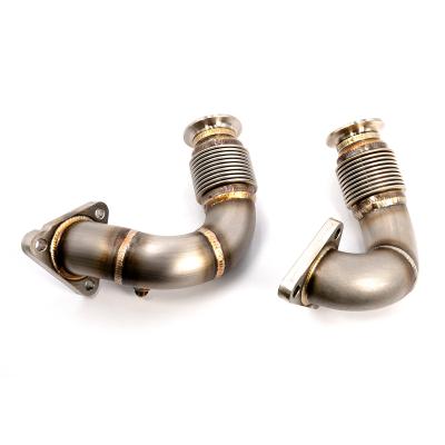 11-14 Pickup/11-16 Chassis Cab Ford 6.7L Power Stroke High-Flow Up-Pipes-Stainless Steel Pacific Performance Engineering