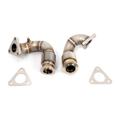 11-14 Pickup/11-16 Chassis Cab Ford 6.7L Power Stroke High-Flow Up-Pipes-Stainless Steel Pacific Performance Engineering