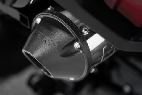 2001-2024 Polaris Sportsman 5 Inch Single Slip-on Muffler with Billet Tip Performance Series MBRP