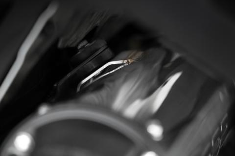 2001-2024 Polaris Sportsman 5 Inch Single Slip-on Muffler with Billet Tip Performance Series MBRP