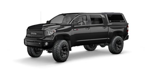 Tundra Truck Bed Cap SmartCap EVO Sport Matte Black For 22-24 Toyota Tundra 6.5 Foot Standard Bed SmartCap