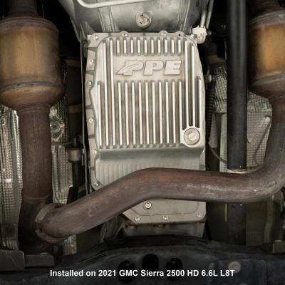 07-23 GM 6L90 Heavy-Duty Cast Aluminum Transmission Pan Black Pacific Performance Engineering