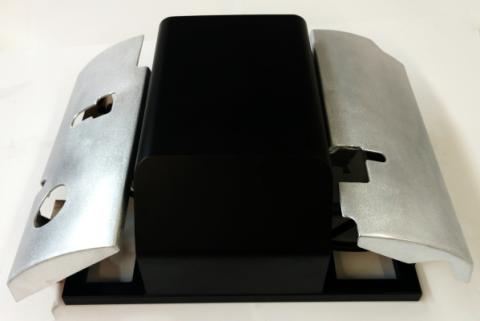 2013-15 Camaro SS With Whipple Supercharger Engine Covers Bare Aluminum Rotofab