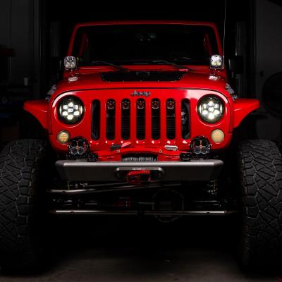 DOT LP6 LED Headlight Kit Jeep 2007-2018 Wrangler JK w/LED Headlights (White) Baja Designs