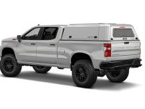 Gladiator Truck Bed Cap SmartCapEVOc Commercial OEM White 20-24 Jeep Gladiator 5 Foot Short Bed SmartCap