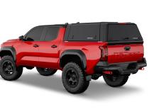 Truck Bed Cap SmartCap EVOd Defender Matte Black For 24-Present Toyota Tacoma 5 Foot Short Bed RSI SmartCap