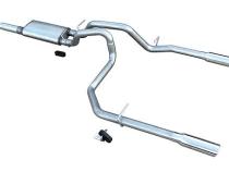 2010-2024 GM 1500 Series 5.3L and 4.8L Cat Back Exhaust System 409 Stainless Steel Violator Muffler Pypes Performance Exhaust