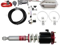 StreetPlus Coilovers w/ Front Air Cups Plus Gold Control System For 05+ Dodge Charger 08+ Dodge Challenger 05-08 Dodge Magnum TruHart
