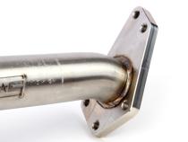 Up Pipe 3-Bolt Inlet Black Ceramic Coating Subaru 02-21 Turbo EJ Engines equipped w/3-Bolt Header Grimmspeed