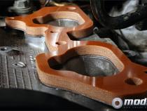 Phenolic Thermal Manifold Spacer 8mm For 02-14 Subaru WRX 04-21 STI EJ LGT/FXT GrimmSpeed