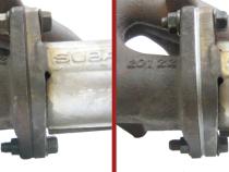 Exhaust Manifold to Up Pipe 2X Thick Gasket EJ Engine GrimmSpeed