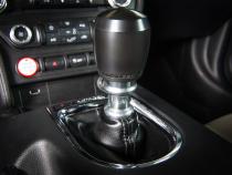 Stubby Shift Knob Delrin Plastic Black M12x1.25 Manual For Subaru/Ford GrimmSpeed