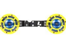 BroTie Mounting Bracket for Hella Horns 02-21 Subaru WRX/STI GrimmSpeed
