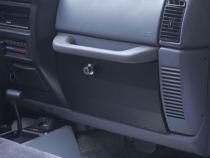 Glove Box - 97-06 Wrangler TJ Locking Black Tuffy Security Products