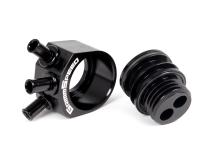 Air/Oil Separator Black For Subaru 02-07 WRX 04-21 STI 04-08 FXT GrimmSpeed