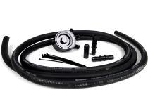 Air/Oil Separator Black For Subaru 08-14 WRX 05-09 LGT/OBXT 09-13 FXT GrimmSpeed