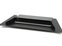 Top Mount Intercooler Kit Inc. Splitter Thermal Dispersant Black For Subaru 08-14 WRX GrimmSpeed