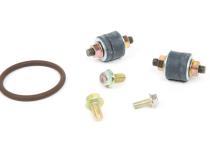 Top Mount Intercooler Kit Inc. Splitter Thermal Dispersant Black For Subaru 08-14 WRX GrimmSpeed