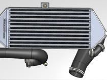 Top Mount Intercooler 'STI-Style' Turbo Outlet Hose For Subaru 08-14 WRX 05-09 LGT GrimmSpeed