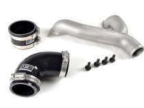 Top Mount Intercooler Y-Pipe Kit Black For Subaru 04-21 STI 02-07 WRX 04-08 FXT w/STI Style TMIC GrimmSpeed