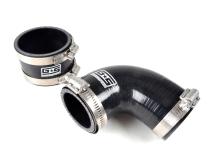 Top Mount Intercooler Silicone Coupler Kit Black For Subaru 04-21 STI 02-07 WRX 04-08 FXT w/STI Style TMIC GrimmSpeed