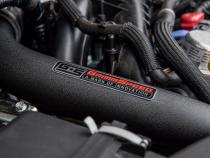 Top Mount Intercooler Charge Pipe Kit Black For Subaru 15-21 WRX GrimmSpeed