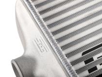 Front Mount Intercooler Kit Black Coated Black Piping For Subaru 15-21 STI GrimmSpeed