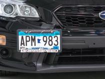 License Plate Relocation Kit 18+ WRX/STI/Crosstrek 13+ BRZ/FRS/86 17+ Impreza Non-Turbo 10-19 Legacy/Outback GrimmSpeed