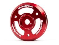 Lightweight Crank Pulley Red For Subaru FA/FB Engines Equipped w/1-Piece OEM Pulley GrimmSpeed