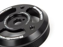 Lightweight Crank Pulley Red For Subaru FA/FB Engines Equipped w/1-Piece OEM Pulley GrimmSpeed