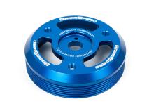 Lightweight Crank Pulley Red For Subaru FA/FB Engines Equipped w/1-Piece OEM Pulley GrimmSpeed