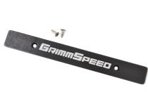 License Plate Frame GrimmSpeed Text Single Grimmspeed