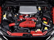 Boost Control Solenoid Cover Red For Subaru 08-21 STI GrimmSpeed