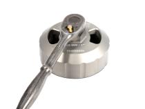 Hard Anodized Billet Aluminum Engine Oil Filter Socket-76mm 14F PPE