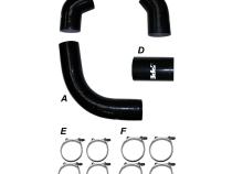 LB7 02-04 Silicone Hose And Clamp Kit Black PPE Diesel