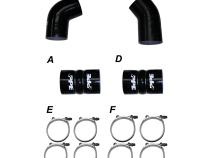 LLY 04.5-05 Silicone And Clamp Kit Black PPE Diesel