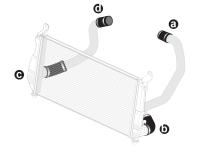 LLY 04.5-05 Silicone And Clamp Kit Black PPE Diesel