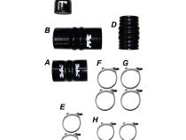 LML 11-16 Silicone Hose And Clamp Kit Black PPE Diesel